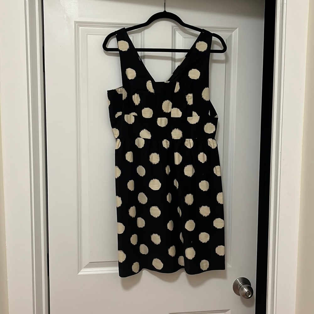 Loft Petite Polka Dot Dress